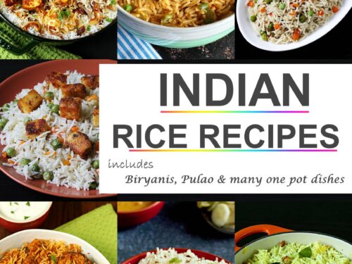 indian rice recipes