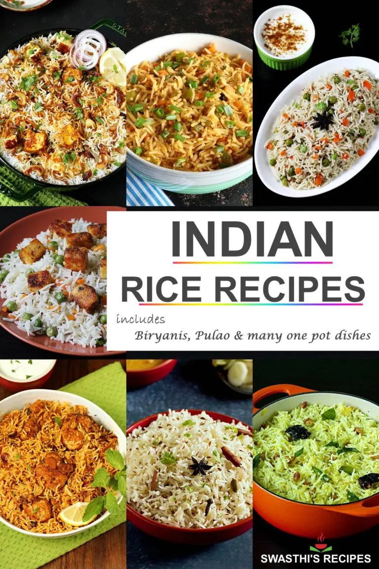 Rice Recipes (Variety Indian Rice Dishes)