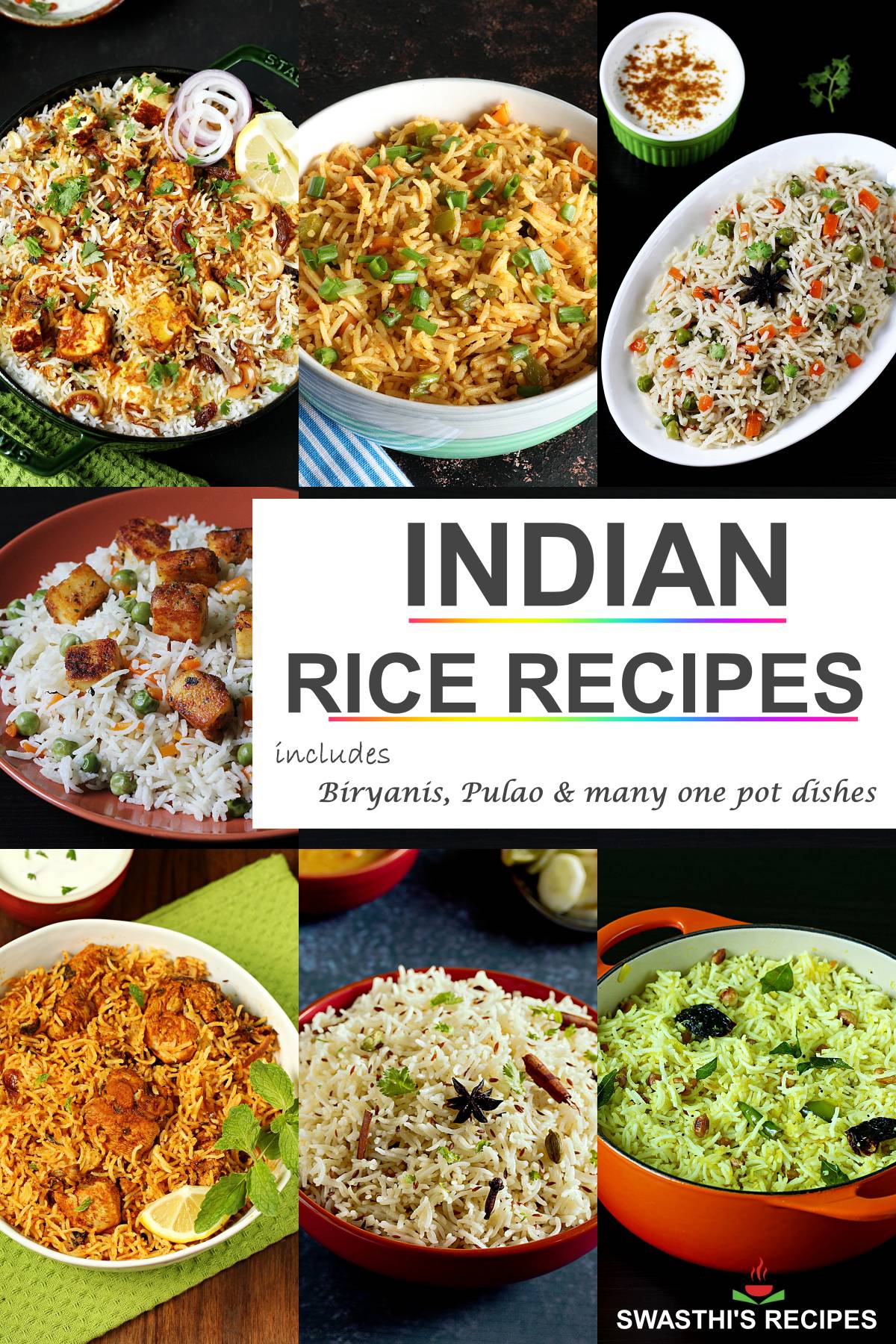 indian rice recipes