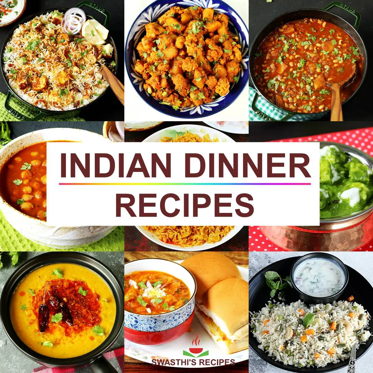 100 Indian Dinner Recipes Ideas