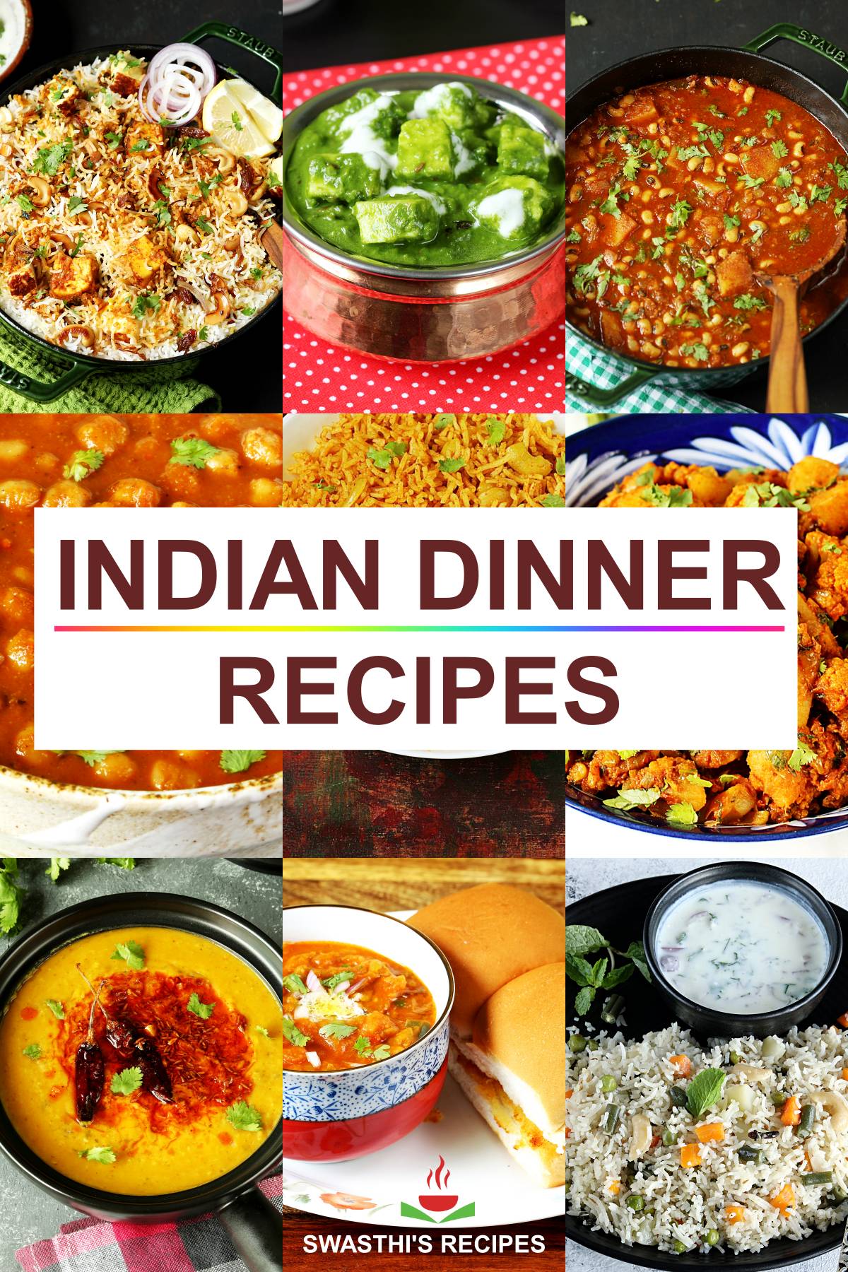 100+ Indian Dinner Recipes & Ideas - Swasthi's Recipes