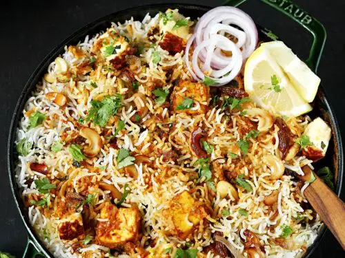 paneer biryani