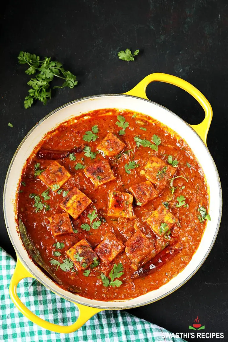 Paneer Curry Recipe (Dhaba Style)
