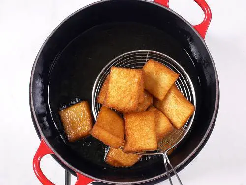 golden fried bread