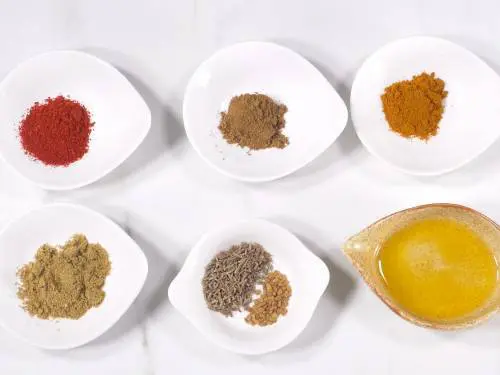 spices for kadhi