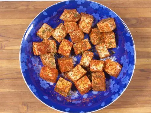 marinated tofu