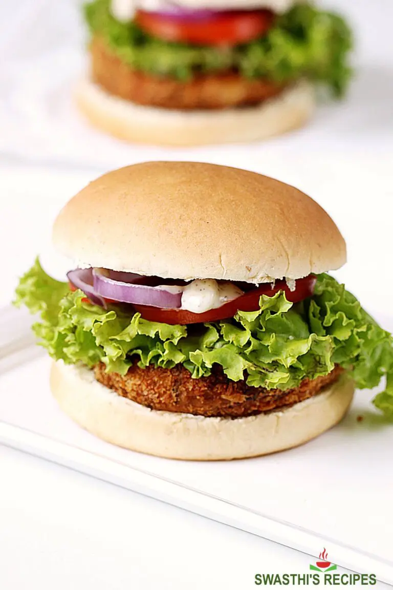 Veg Burger Recipe (Veggie Burger)