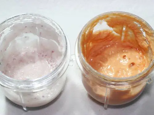 puree onions and tomatoes