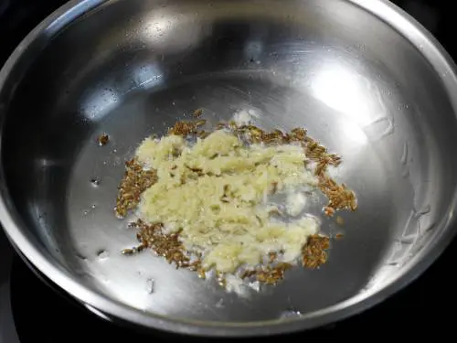 fry ginger garlic