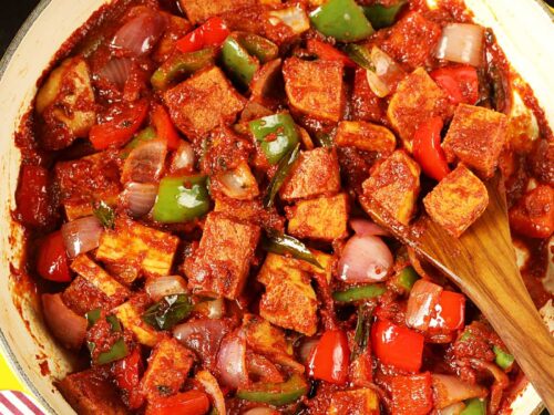 Indian tofu kadai recipe