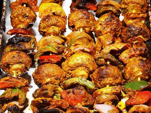 Tandoori Mushroom Tikka