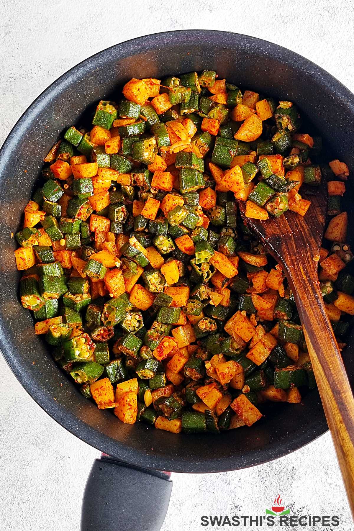 Punjabi aloo bhindi