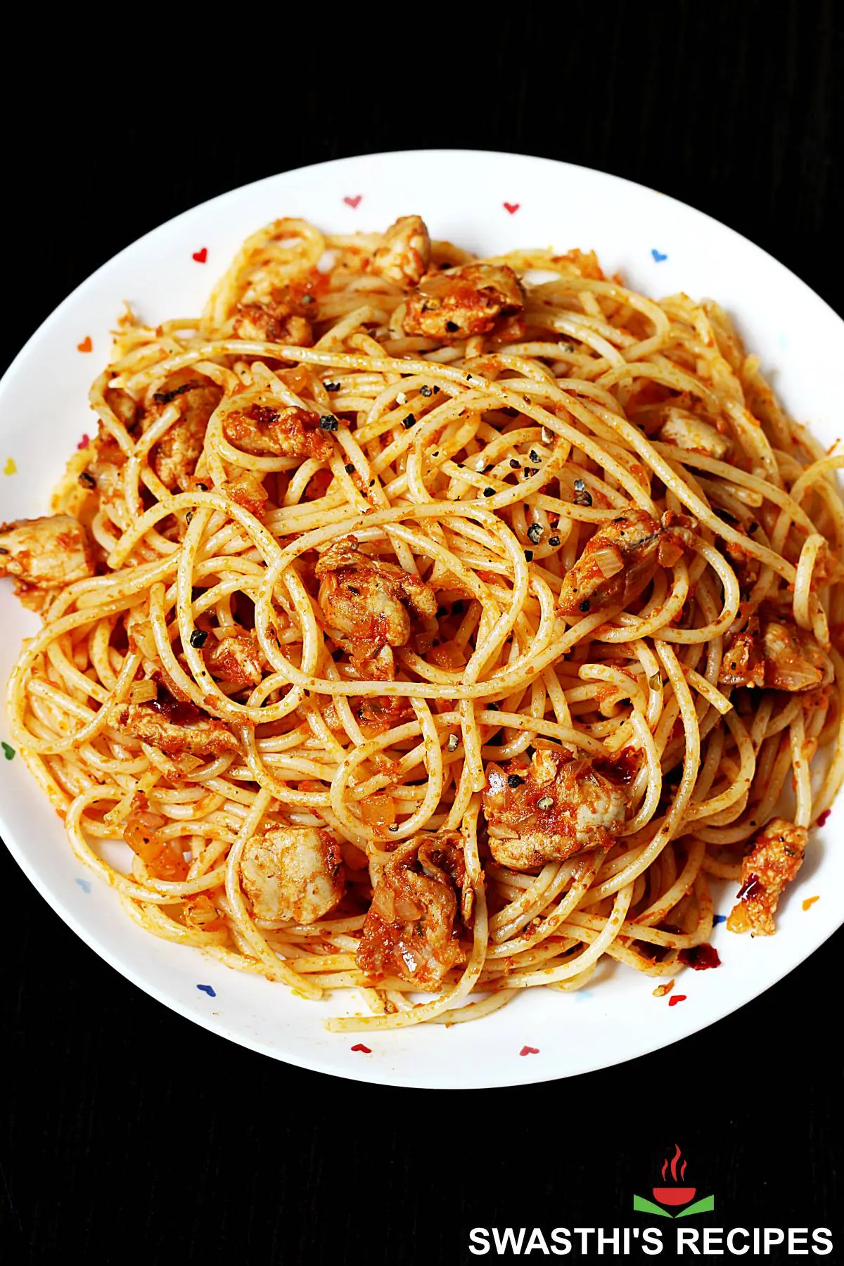 Chicken Pasta (Chicken Spaghetti)