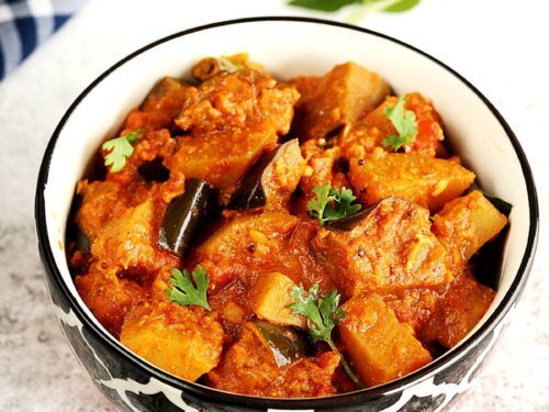 eggplant potato curry recipe