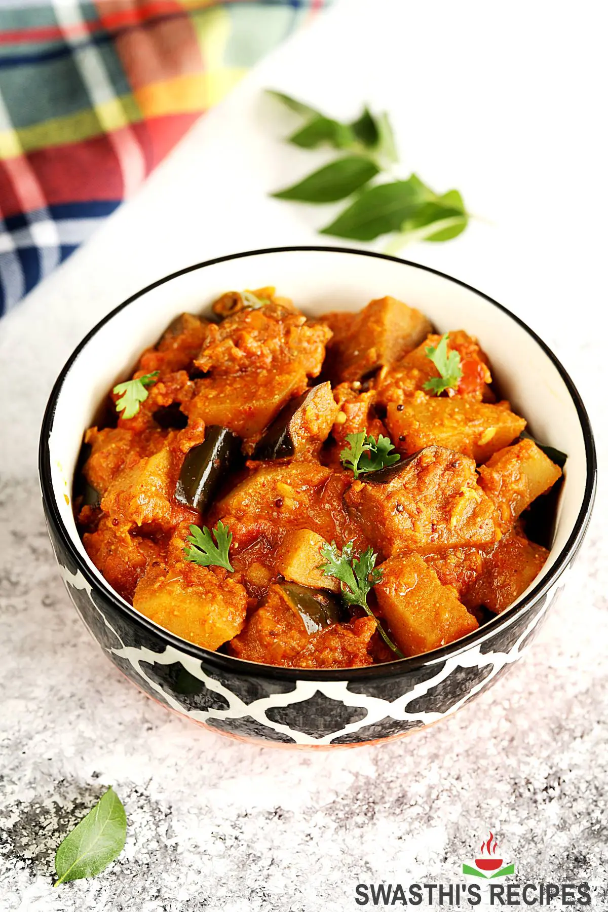 eggplant potato curry recipe