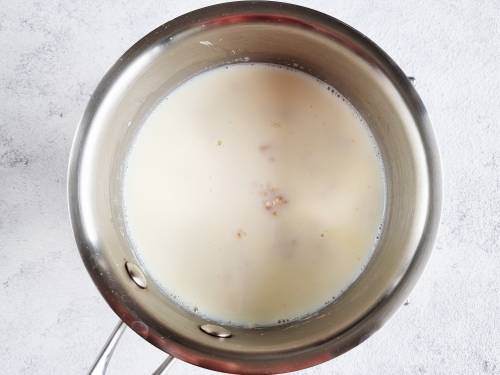 add milk to the oats