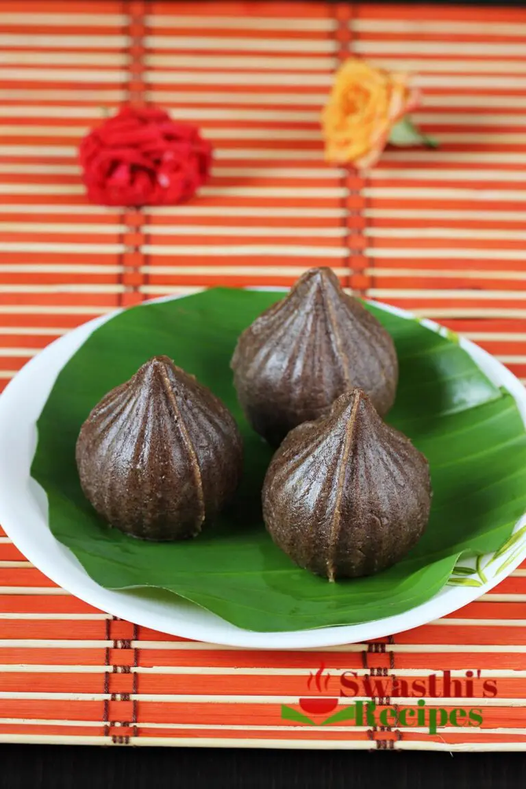 Ragi Modak Recipe | Ragi Kozhukattai or Modakam