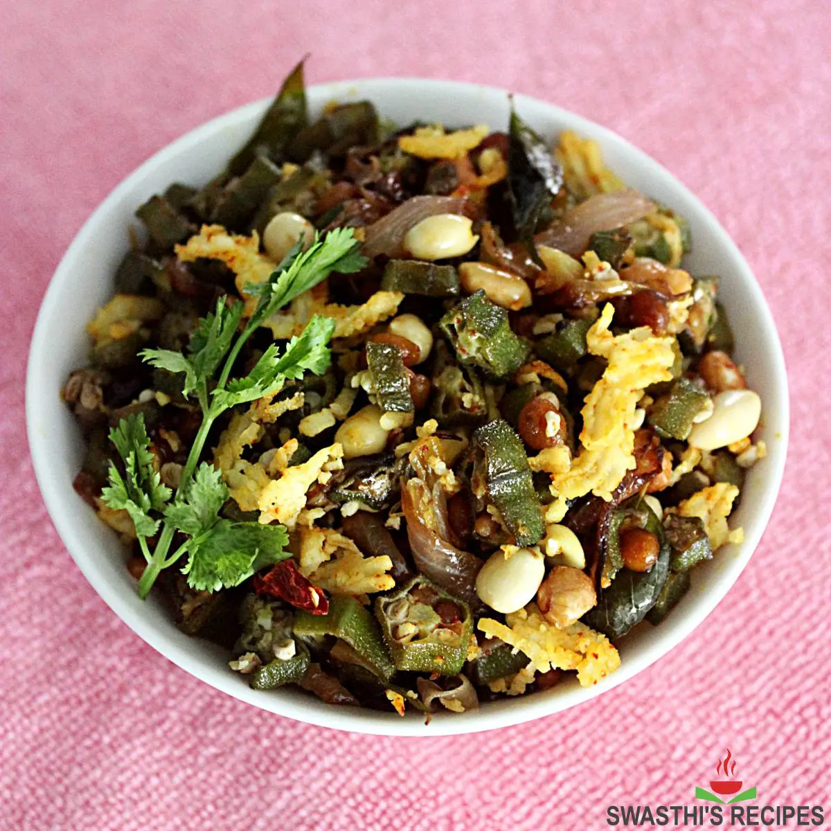 Ladies Finger Fry (Bendakaya Fry) Swasthi's Recipes