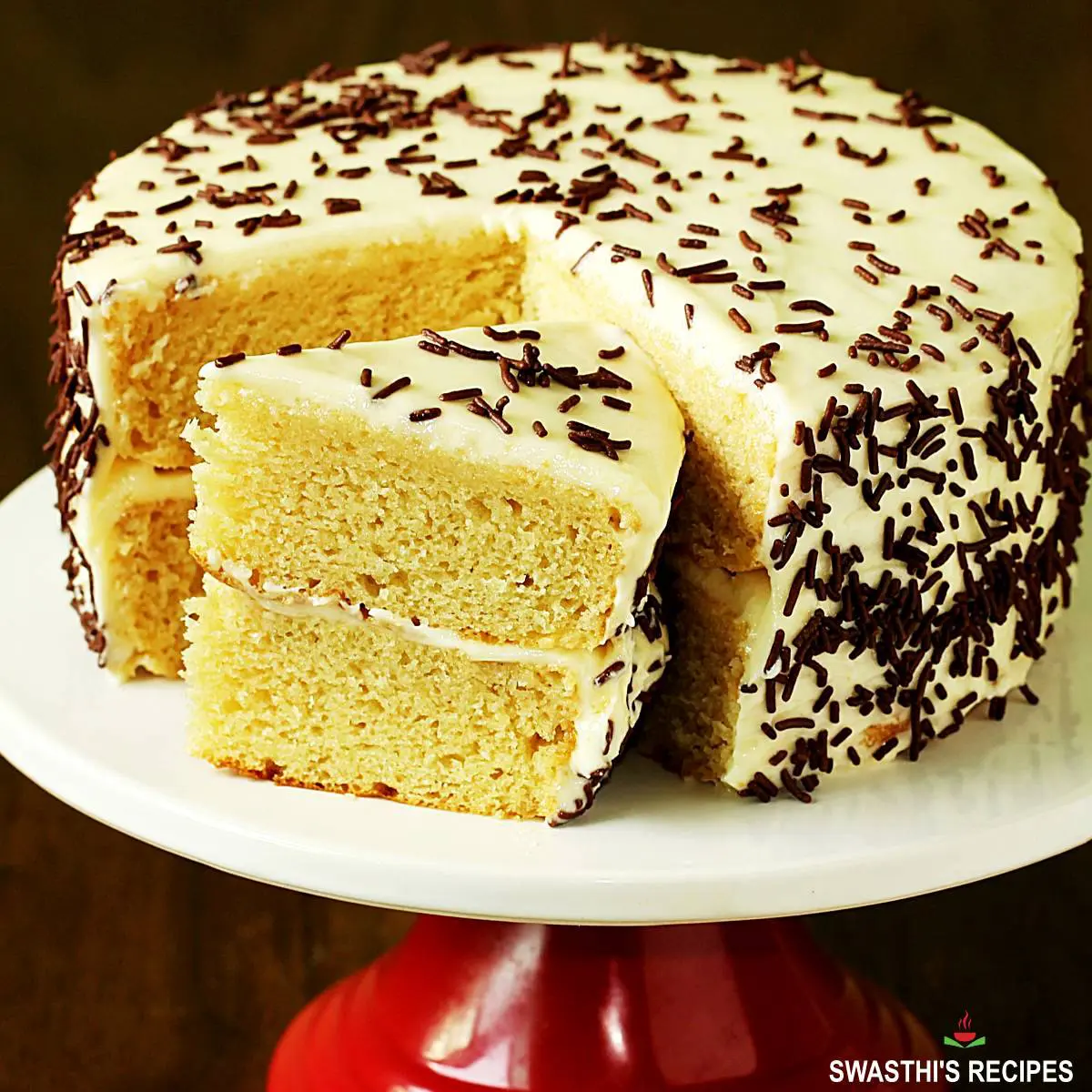 cake recipe without eggs