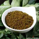 curry leaves powder karivepaku podi