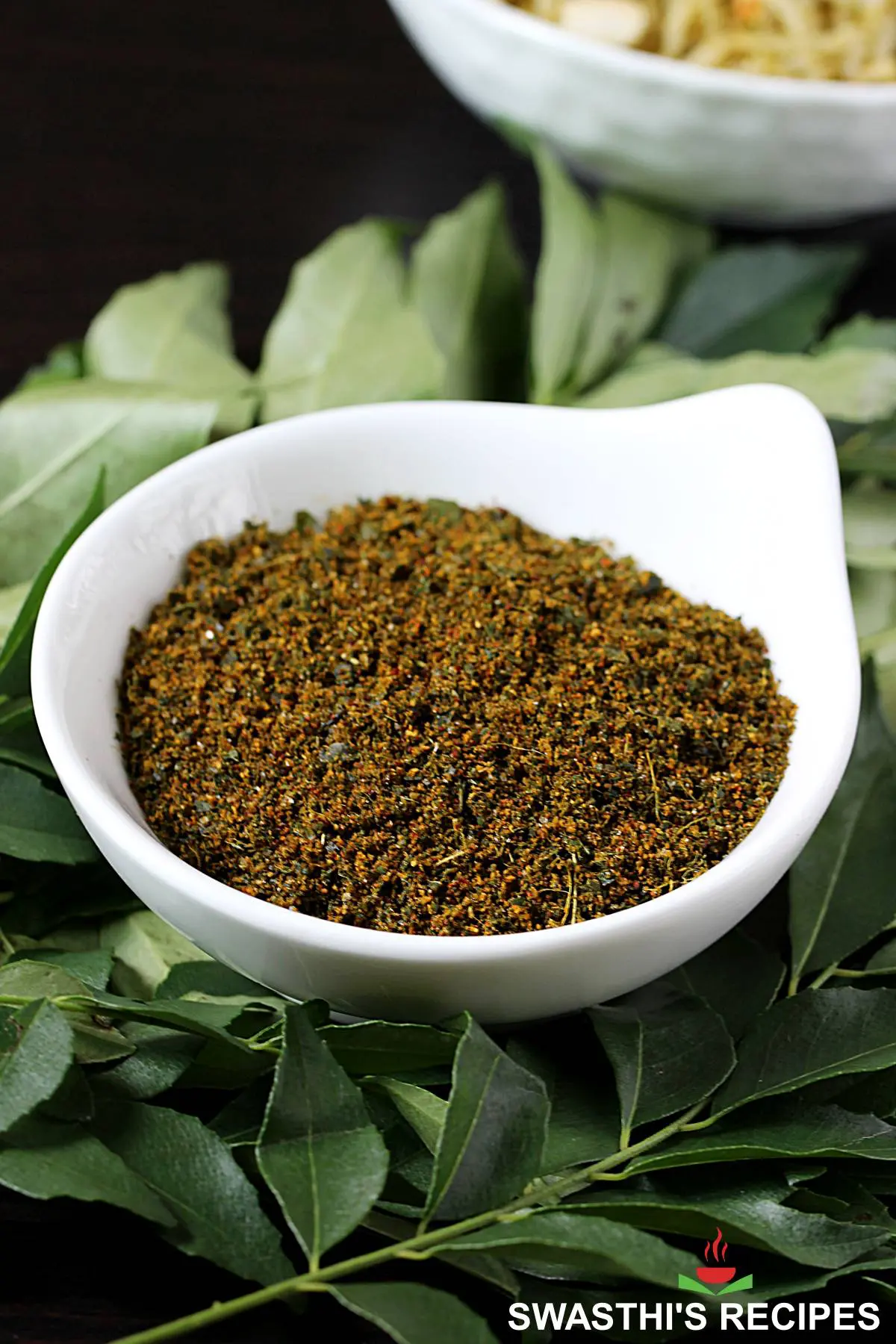 Curry Leaves Powder (Karivepaku Podi)