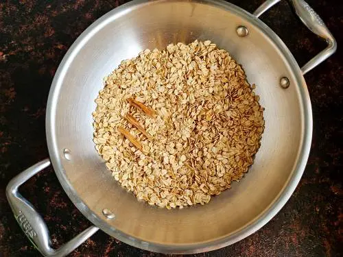 toast rolled oats