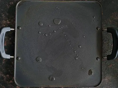 heat pan with little oil