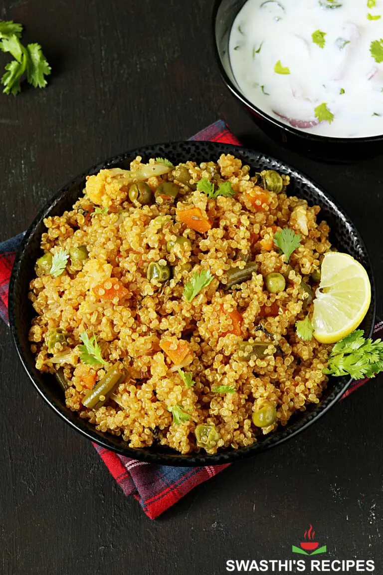 Quinoa Pulao (Vegetable Quinoa Recipe)