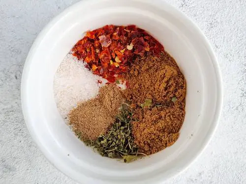 ground spices and herbs