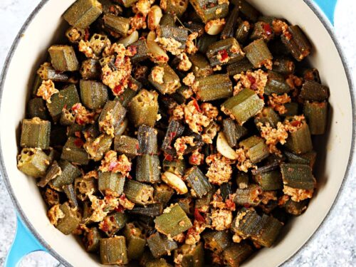 sauteed okra