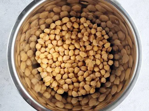 soaked chickpeas