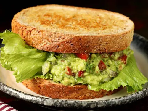guacamole sandwich