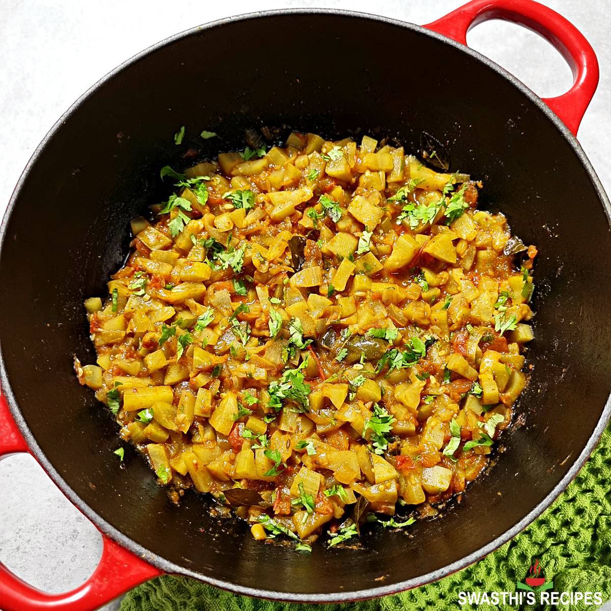 Lauki Sabzi (Dudhi Recipe)-image