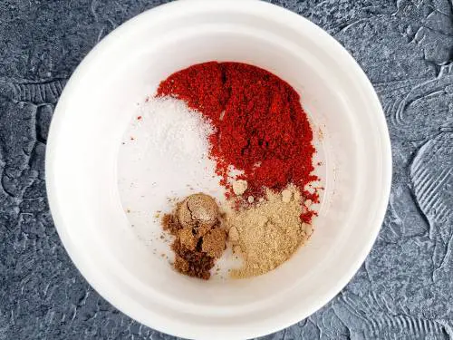 ground spices in a bowl