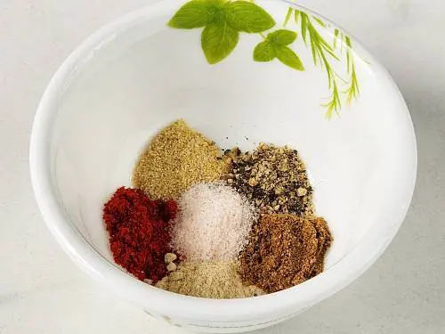 spices to season the chicken