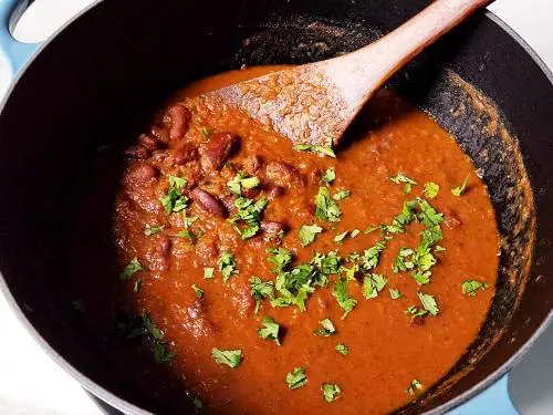 texture of rajma masala