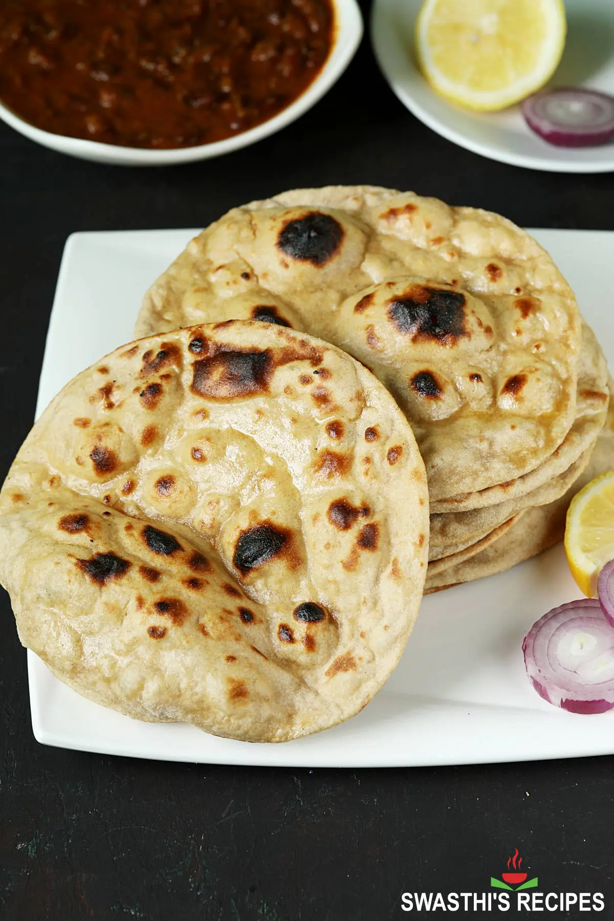 Tandoori Roti (Butter Roti) Swasthi's Recipes