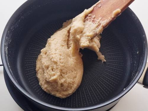 almond flour mixture to set burfi