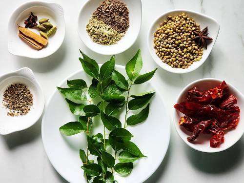 ingredients for chettinad paste