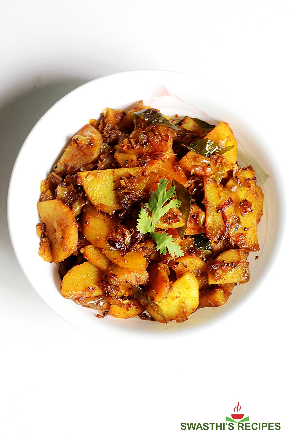 Stir fried sweet potatoes