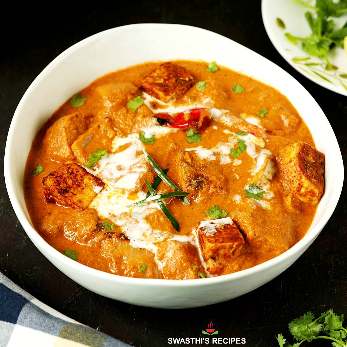 Tofu Tikka Masala Recipe (Restaurant Style) Swasthi's Recipes