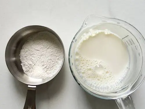 rice flour and milk