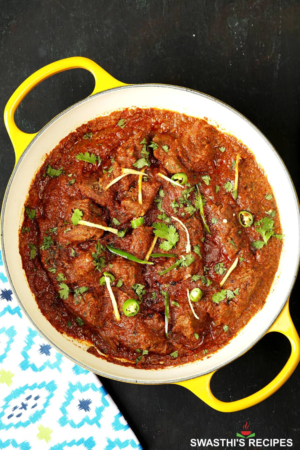 Lamb Karahi (Mutton Karahi) Swasthi's Recipes