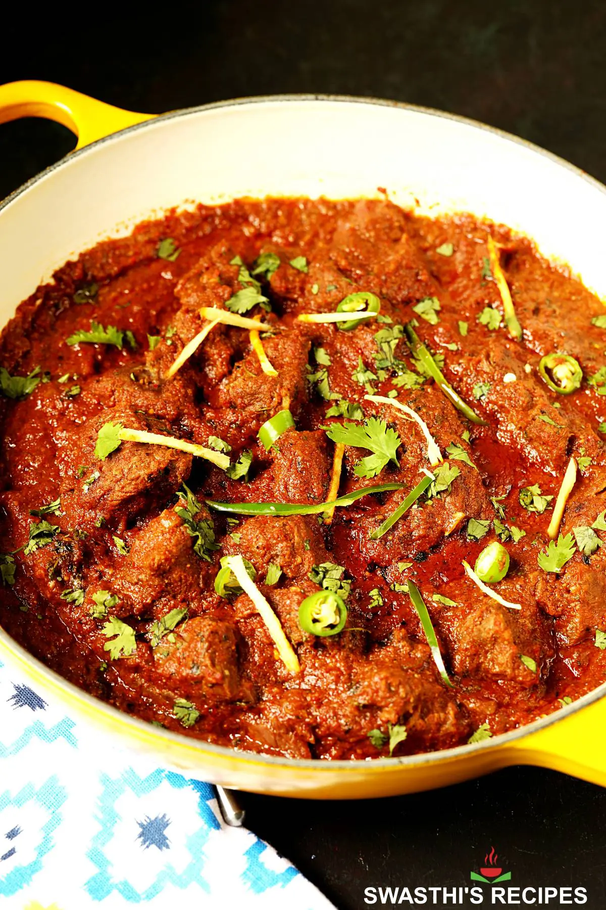 Lamb Karahi (Mutton Karahi) Swasthi's Recipes