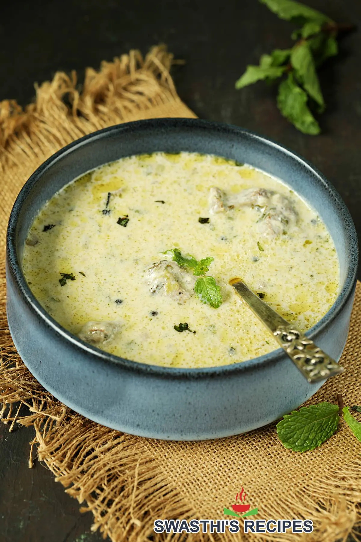 Indian Hyderabadi Mutton Soup