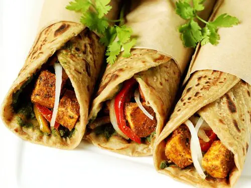 Paneer Kathi Roll