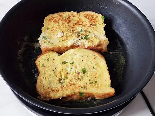 fry the Savory french toast