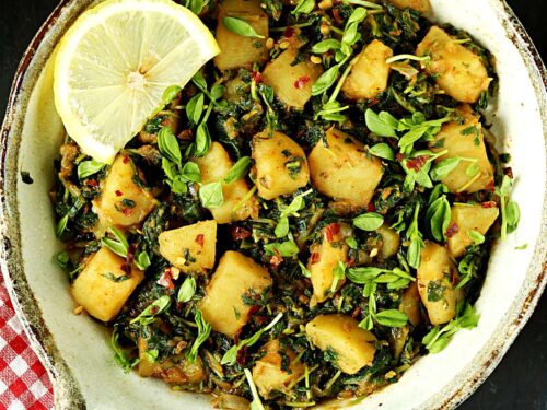 Saag Aloo