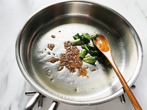 tempered mustard and cumin