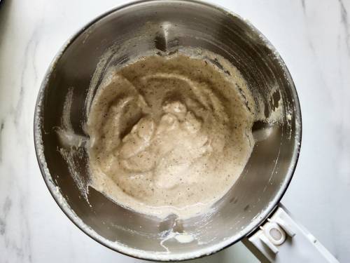 smooth ground onion cashew paste to make methi matar malai